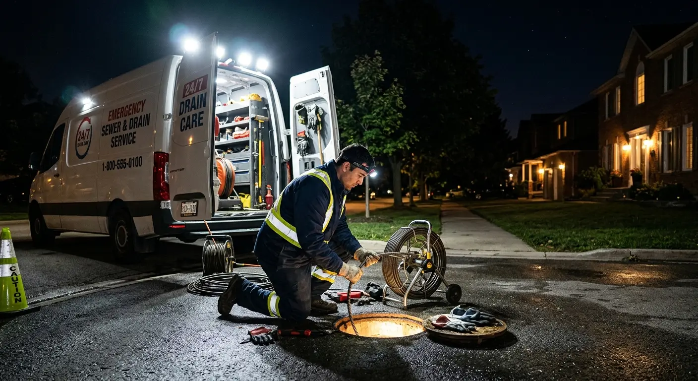Emergency Drain Service in Cumming, GA